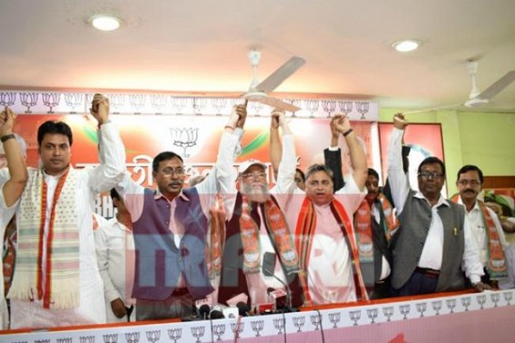 After UP, Goa, Manipur, Modi-Tsunami  to flood Tripura ? BJP to get entry in the Assembly winter session ? Manik Sarkarâ€™s CPI-M era likely to crash under Modi wave